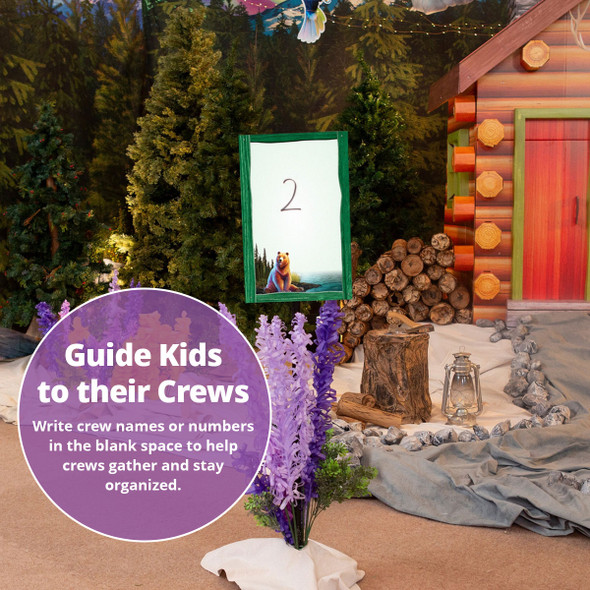 True North Crew Signs (set of 10) (11''x17'') - True North VBS 2025 by Group