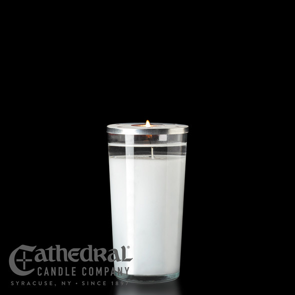 72 Hour Glass Chapel Light - Crystal (DOZEN)