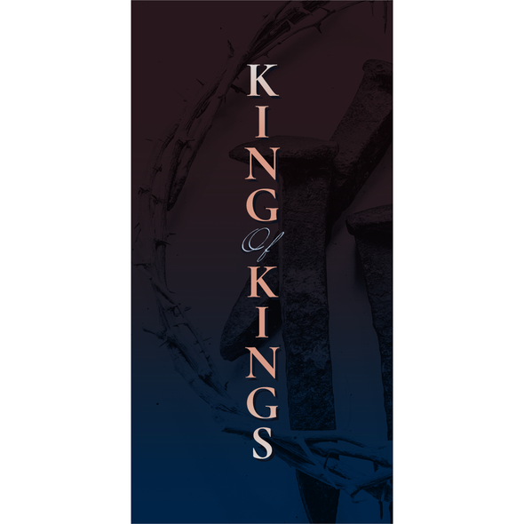 Church Banners - Victory In Jesus Easter - King of Kings