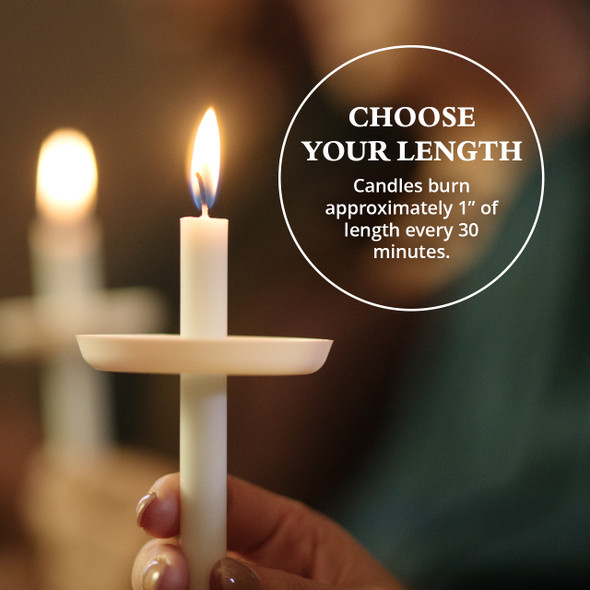 5" Candlelight Service Candles (125)