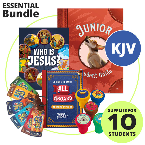 Student Essentials BUNDLE - Primary KJV (Enough for 10 Kids