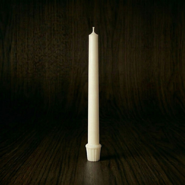 Stearic Candle 1-1/8" x 15" Self Fit (12) - Emkay