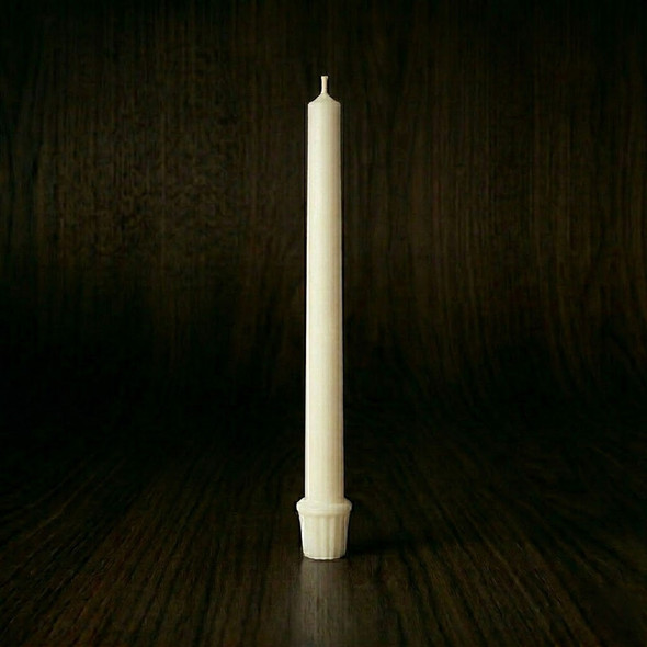 Stearic Candle 7/8" x 17-1/2" Self Fit (18)
