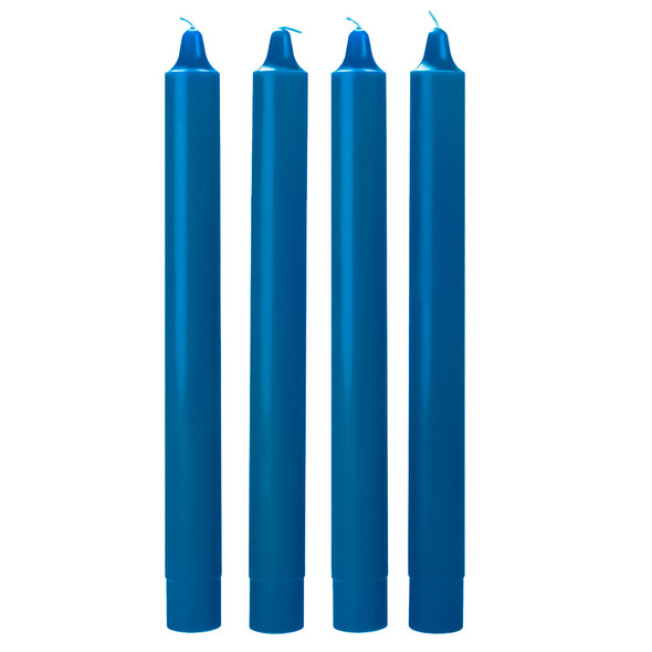 17" x 1.5" Beeswax Advent Candles (4 Blue)