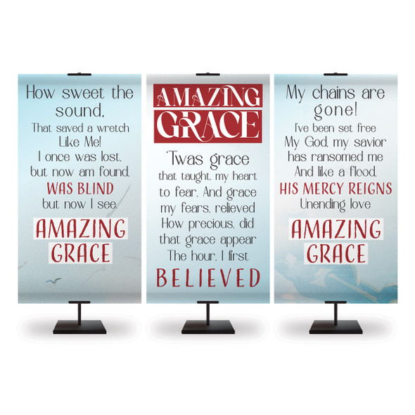 Church Banner - Amazing Grace Series - How Sweet