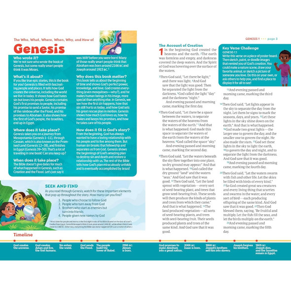 NLT Go Bible for Kids - LeatherLike, Blue Mountains - Case of 12