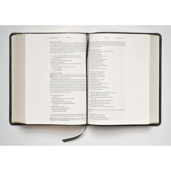 NLT Wide Margin Bible, Large Print (Hardcover, Black) - Bulk Case of 12