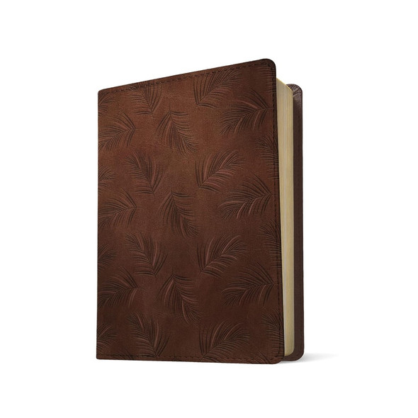 NLT Wide Margin Bible, Filament Enabled (Imitation Leather, Dark Brown) - Bulk Case of 12