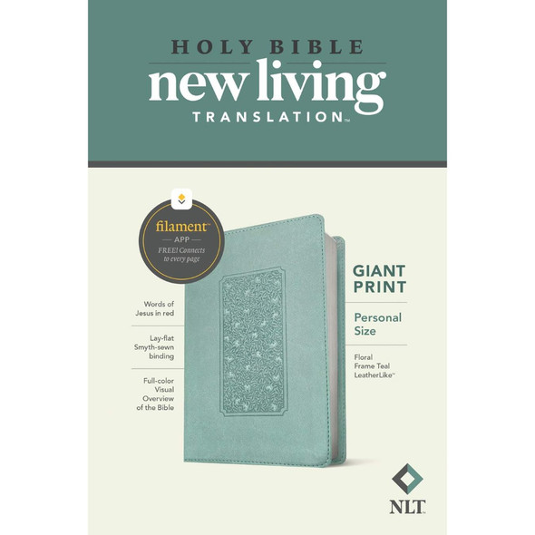 NLT Personal Size Giant Print Bible, Filament Enabled - Case of 16
