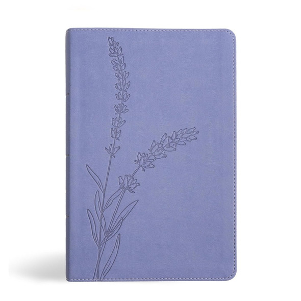 KJV Personal Size Giant Print Bible, Giant Print (Leather Touch, Lavender) - Bulk Case of 18