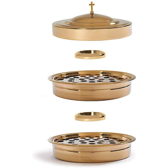 Breadplate Cover - Brass Stainless Steel