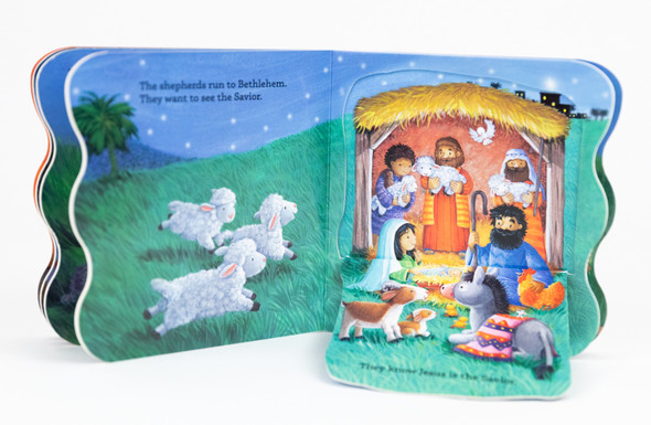 The First Christmas: A Lift-a-Flap Boardbook
