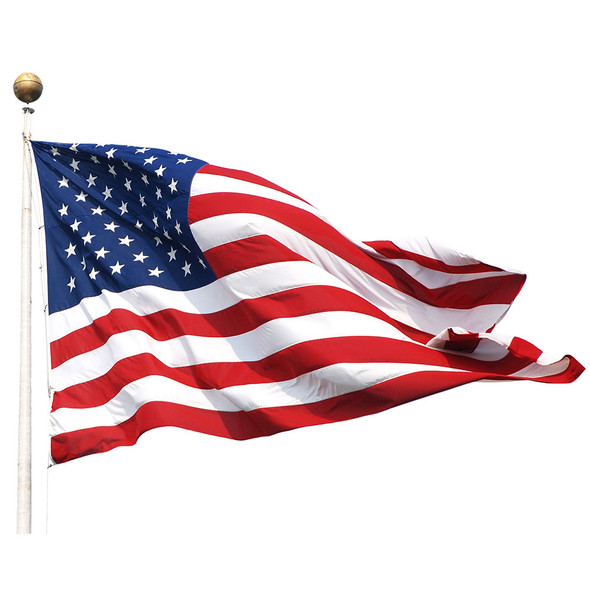 5' x 8' Outdoor Nyl-Glo U.S. Flag