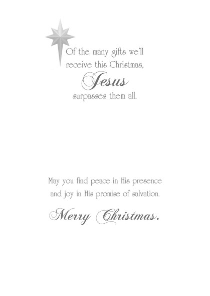 Boxed Cards - Solid - Christmas - Gift from Above