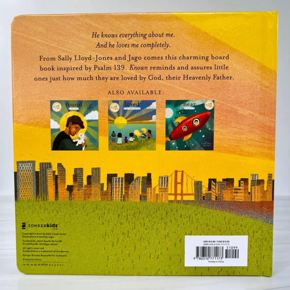 Known: Psalm 139 (Jesus Storybook Bible) - Board Book