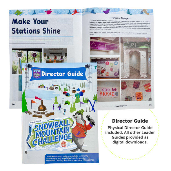 Digital Access Kit - Snowball Mountain Challenge VBS 2026 by Cokesbury