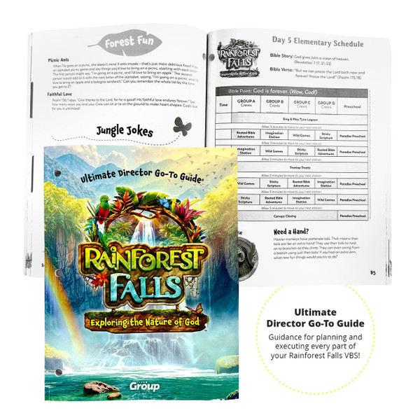 Ultimate Starter Kit Plus Digital - Rainforest Falls VBS 2026 by Group