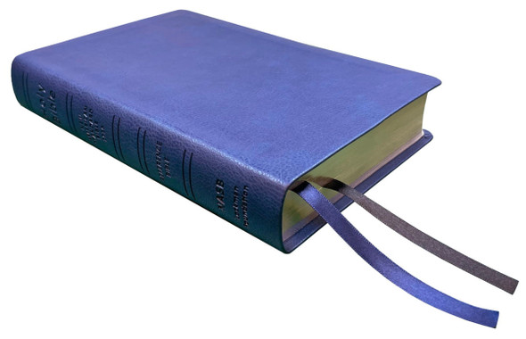 NASB 2020 Reference Bible, Blue Leathertex - Bulk Case of 10