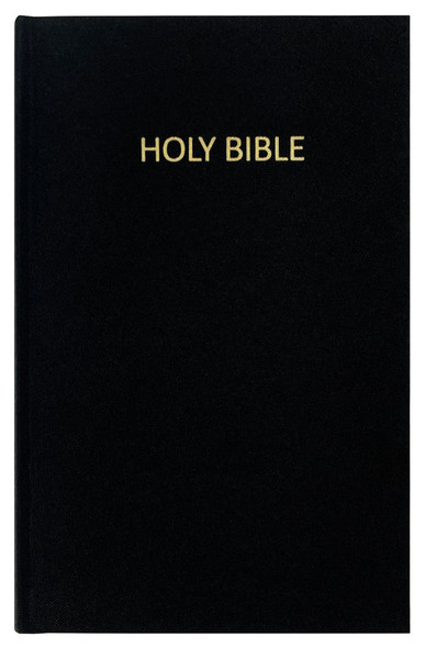 NASB 2020 Large Print Pew Bible, Black Cloth over Board - Bulk Case of 16