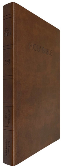 NASB 2020 Ultrathin Text Bible, Brown Leathertex - Bulk Case of 24