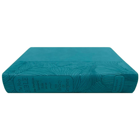 NASB 2020 The Beauty of Scripture Bible, Teal Leathertex