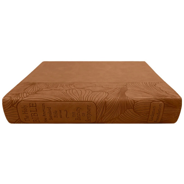NASB 2020 The Beauty of Scripture Bible, Tan Leathertex