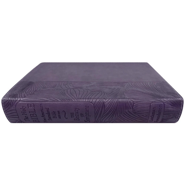 NASB 2020 The Beauty of Scripture Bible (Imitation Leather, Purple)