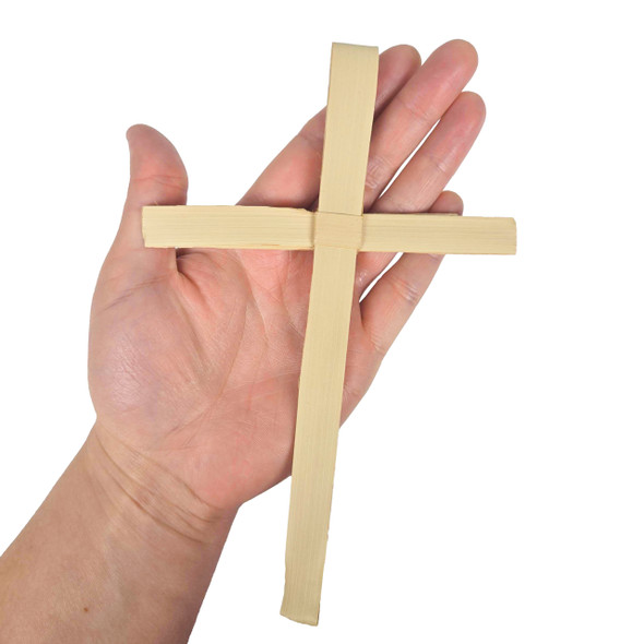Palm Crosses Hand-Woven Small Size 4" x 2.5" (Pack of 50)