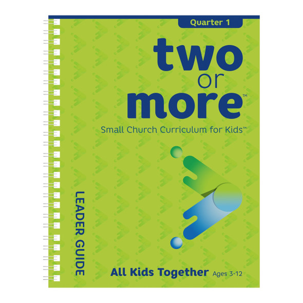 Two or More Small Church Curriculum, All Kids Together and Preschool Only, Print + Digital Combo Pack - Quarter 1
