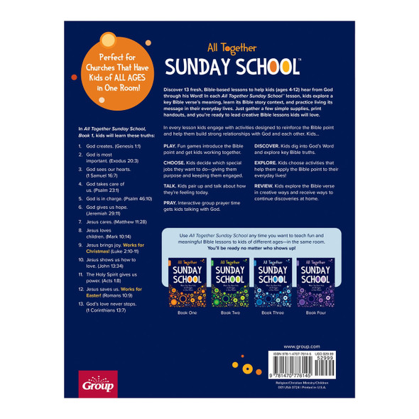 All Together Sunday School Series Set - Book 1 - (Ages 4-12) - by Group Publishing
