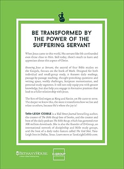 Knowing Jesus As Servant: A 10-Session Study on the Gospel of Mark (Bible Recap Knowing Jesus Series) - Bulk Case of 24