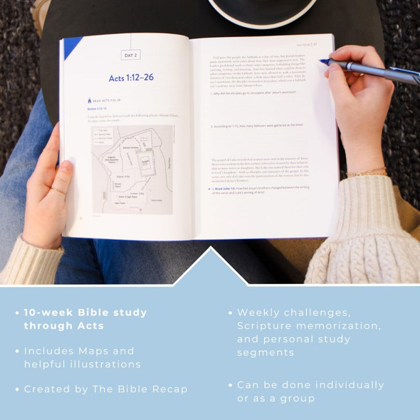 Acts: 10-Week Bible Study (Bible Recap Knowing God Series) - Bulk Case of 24