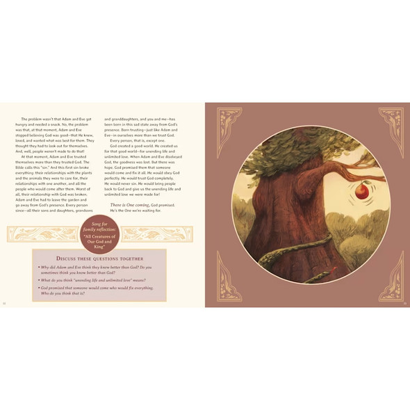 The One We're Waiting For: An Illustrated Advent Devotional For Families