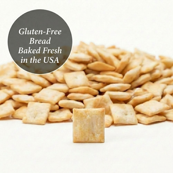 Unleavened Gluten Free Bread for Communion - 1/2" (500 Pieces) - Concordia Supply