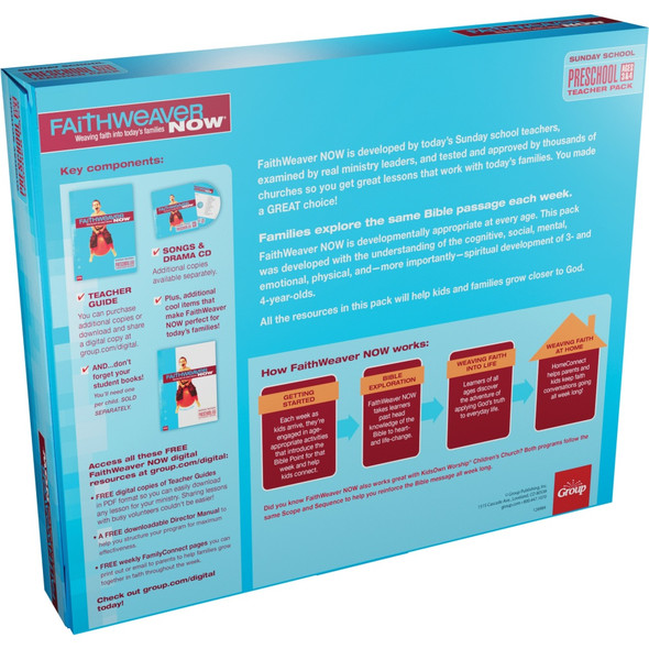 Winter 2025 FaithWeaver NOW Preschool Teacher Pack Winter 2025 FaithWeaver NOW Preschool Teacher Pack