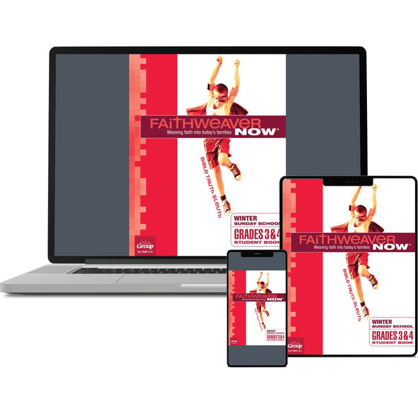 FaithWeaver NOW Grades 3&4 Student Book: Bible Truth Sleuth Download - Winter 2025