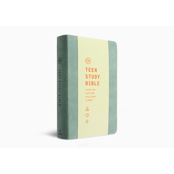 ESV Teen Study Bible (TruTone Leather, Seaside Blue) - Bulk Case of 12