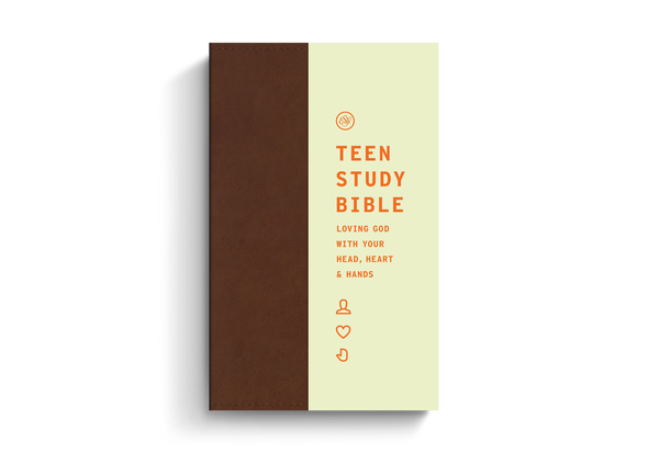 ESV Teen Study Bible (TruTone Leather, Burnt Siena) - Bulk Case of 12