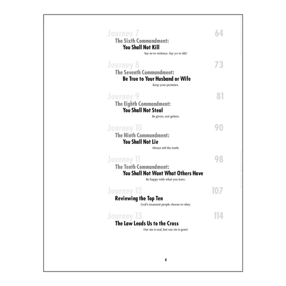 Kids Travel Guide to the Ten Commandments