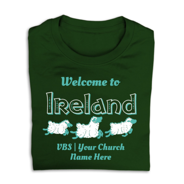 Easy Custom VBS T-Shirt - Two Color Design - Emerald Crossing VBS - VEME060