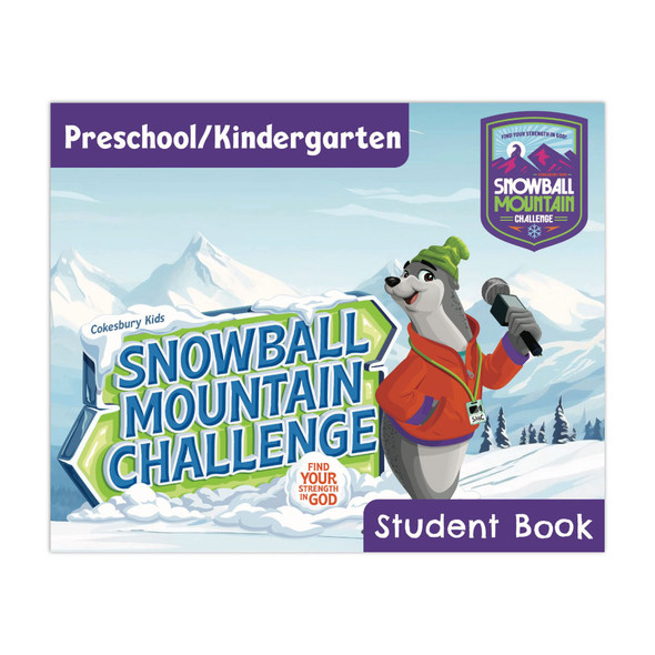 Preschool/Kindergarten Student Book (Pkg of 6) - Needed for Reflection Time - Snowball Mountain Challenge VBS 2026 by Cokesbury
