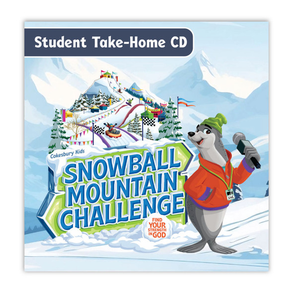 Student Music CD (Pkg of 6) - Snowball Mountain Challenge VBS 2026 by Cokesbury