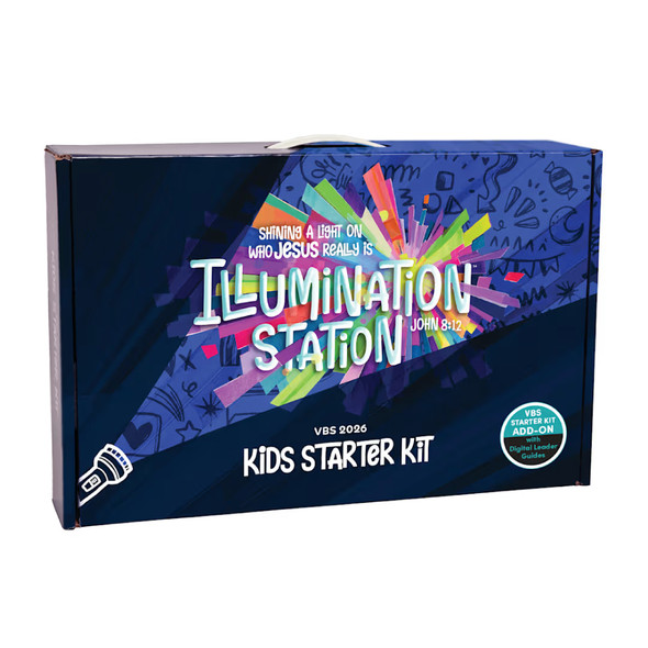 Kids Starter Kit: Grades 1-6 with Digital Leader Guides Add-on - Illumination Station VBS 2026 by Lifeway