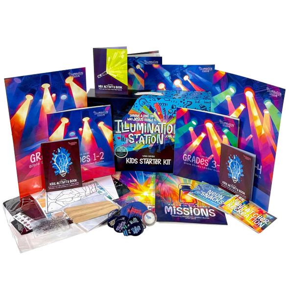 Kids Starter Kit: Grades 1-6 - Illumination Station VBS 2026 by Lifeway
