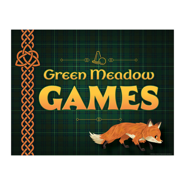 Games Sign - 22in x 17in - Emerald Crossing VBS 2026 by Answers