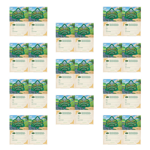 Volunteer Recruitment Flyer (Pack of 10, 20 total flyers) - Emerald Crossing VBS 2026 by Answers