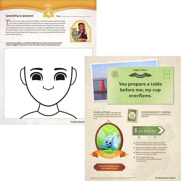 ESV Toddler Student Guide (Pack of 10) - For Ages 2 to 4 - Emerald Crossing VBS 2026 by Answers