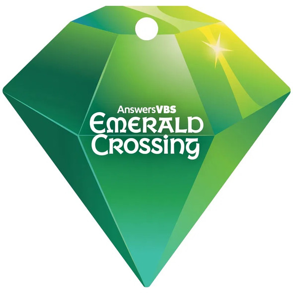 Daily Emerald Card Set (Pack of 50, Enough for 10 kids) - Emerald Crossing VBS 2026 by Answers
