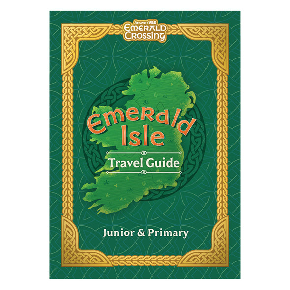 ESV Emerald Isle Travel Guide Journal and Stickers Set (Primary / Junior) (Pack of 10) - Emerald Crossing VBS 2026 by Answers