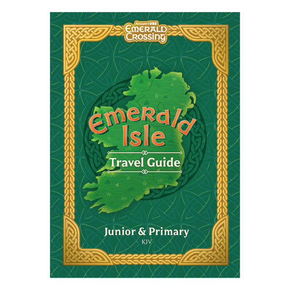 KJV Adventure Guide and Sticker Set Junior/Primary (Pack of 10 sets) - Emerald Crossing VBS 2026 by Answers